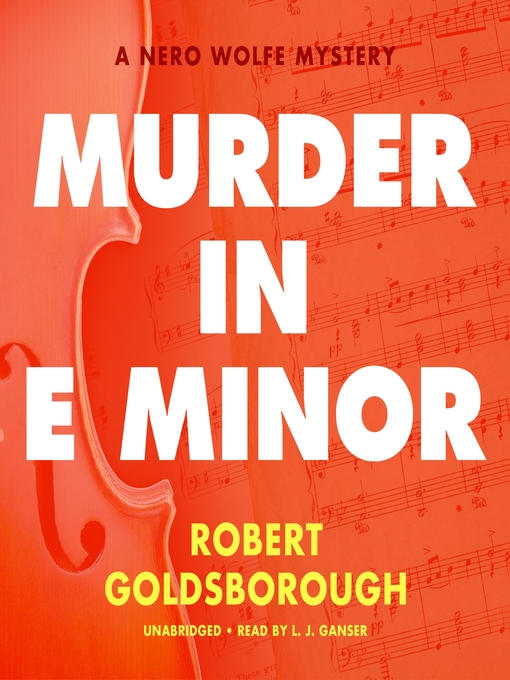 Title details for Murder in E Minor by Robert Goldsborough - Wait list